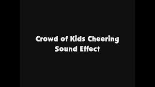 Crowd of Kids Cheering SFX