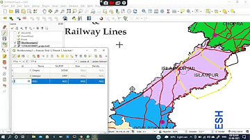 How to manage Attribute Table in QGIS I GIS Basics through examples (Part-7)(Bengali)