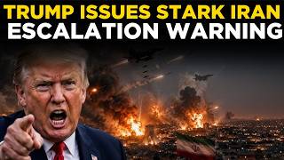 TRUMP ON IRAN LIVE | 'Short-Term Excursion' Warning; Threatens Massive Escalation Over Oil