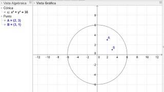 Cmo Construir Una Circunferencia Con Geogebra Bsico