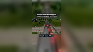 Dua truk vs dua kereta Selandia Baru! Balangnya rusak, mobil terpental jauh || ROBLOX