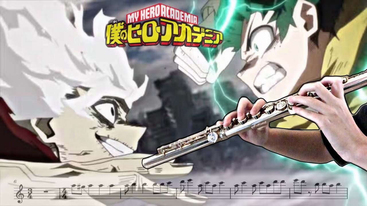 My Hero Academia OP Season 7- [FLUTE SHEET MUSIC]