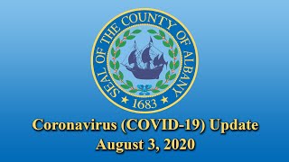 Coronavirus (COVID-19) Update (August 3, 2020)