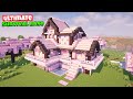 Minecraft ultimate cherry wood survival base