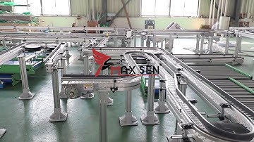 Plastic flexible chain conveyor flexing side multi-links chain conveyor for milk factory fruitplant