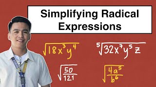 Simplifying Radical Expressions - Laws of Radicals