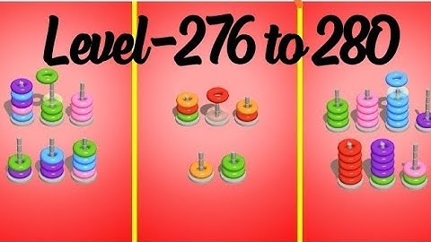 Level-276 to 280 in Hoop stack