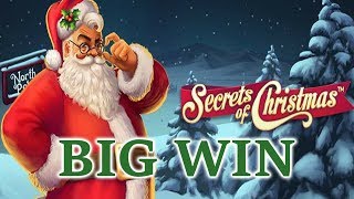 Secrets of Christmas online slot by Netent. Big win screenshot 3