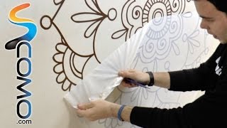How to place a large vinyl