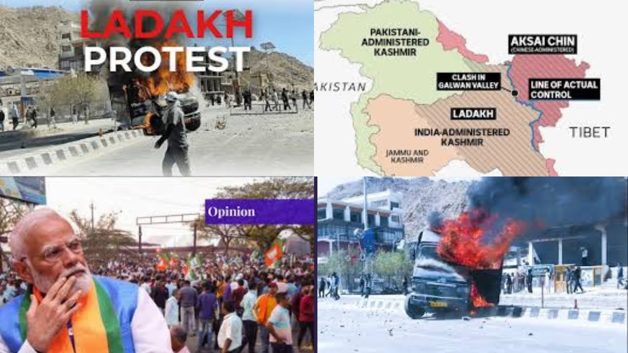 India's Major Internal Security |Ladakh civil unrest |Geo-strategic Information|
