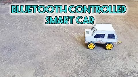 Arduino Bluetooth controlled Smart car || HC05 || Arduino RC car