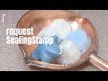リクエスト【海をイメージ】 シーリングスタンプ #shorts