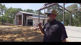 BARNDOMINIUM UPDATE METAL FRAME BUILDING | Texas Best Construction