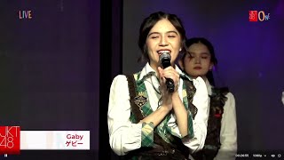 sindiran halus gaby jkt48