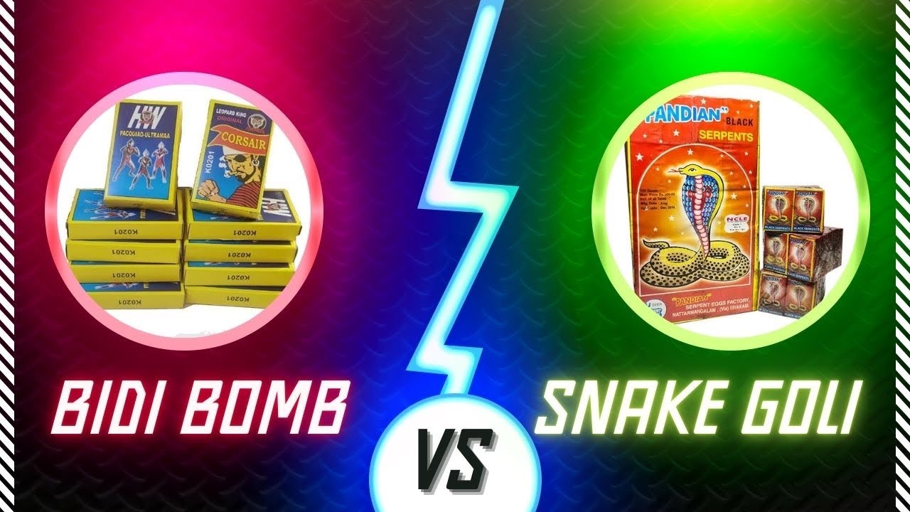 2000 Bidi Bomb VS Snake Goli | Bidi Bomb Testing | Patakha Testing | Firecrackers Testing 