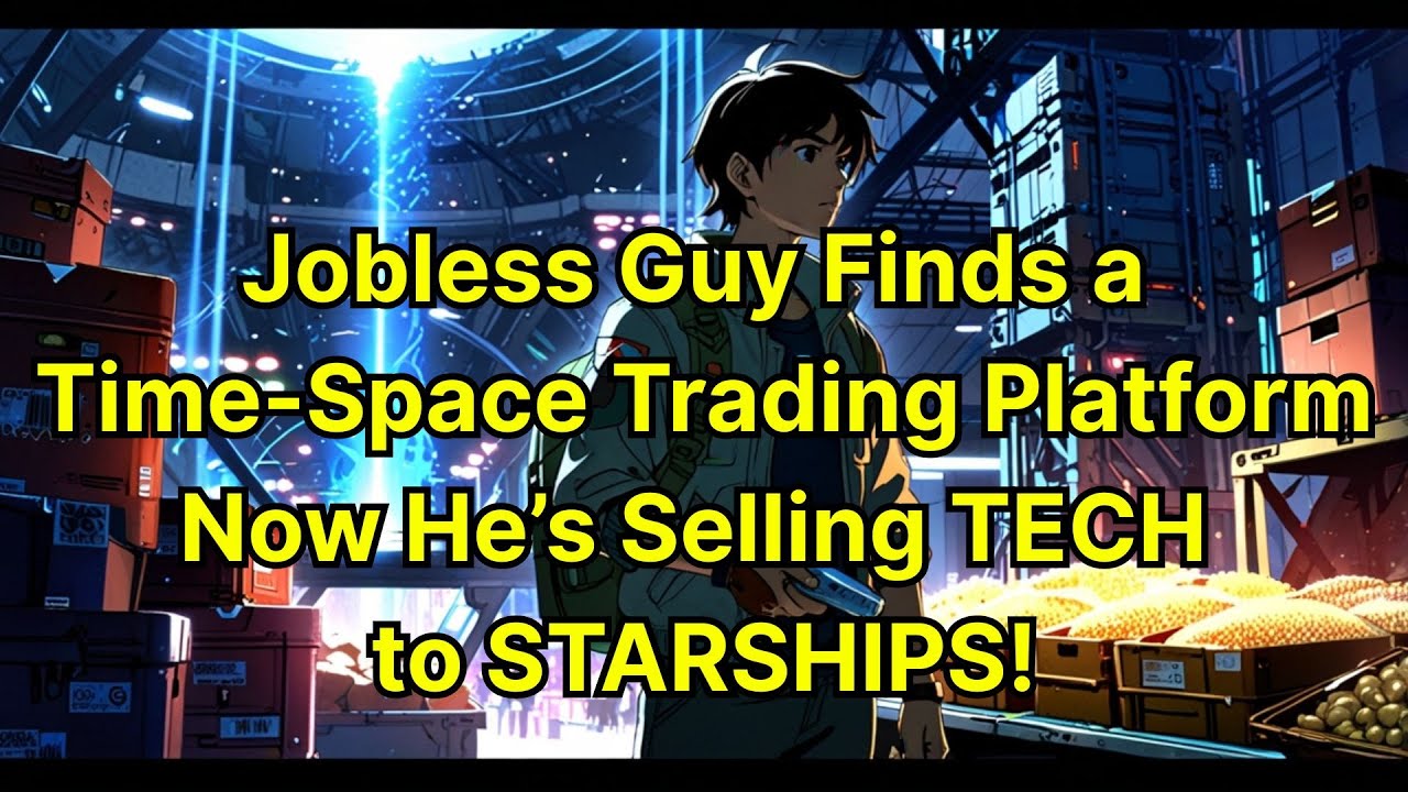 Jobless Guy Finds a Time-Space Trading Platform… Now He’s Selling TECH to STARSHIPS!