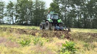 Il Deutz-Fahr 6140.4 TTV  in campo per A come Agricoltura