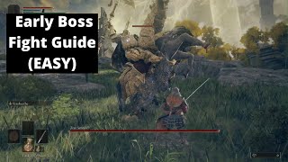 Elden Ring - "Tree Sentinel" EARLY Boss Fight Guide (LEGIT)