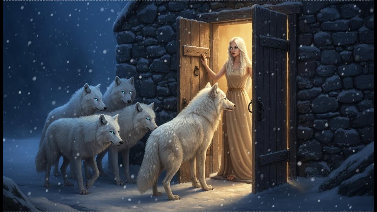 30 Wölfe kratzten im Schneesturm an ihrer Tür–Die Omega wusste nicht, dass EINER DER ALPHA-KÖNIG war