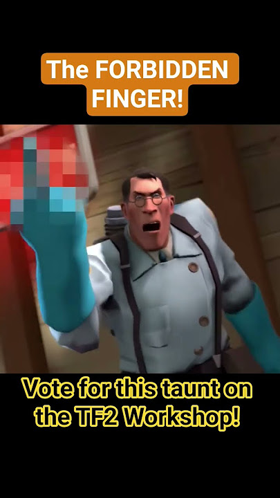 Subtlety is a lost art 🖕 #tf2 #teamfortress2 #tf2memes #gaming #sfm #taunts #middlefinger