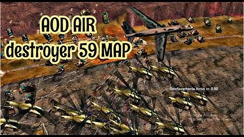 C&C Generals Zero Hour (AOD) HARD MAP