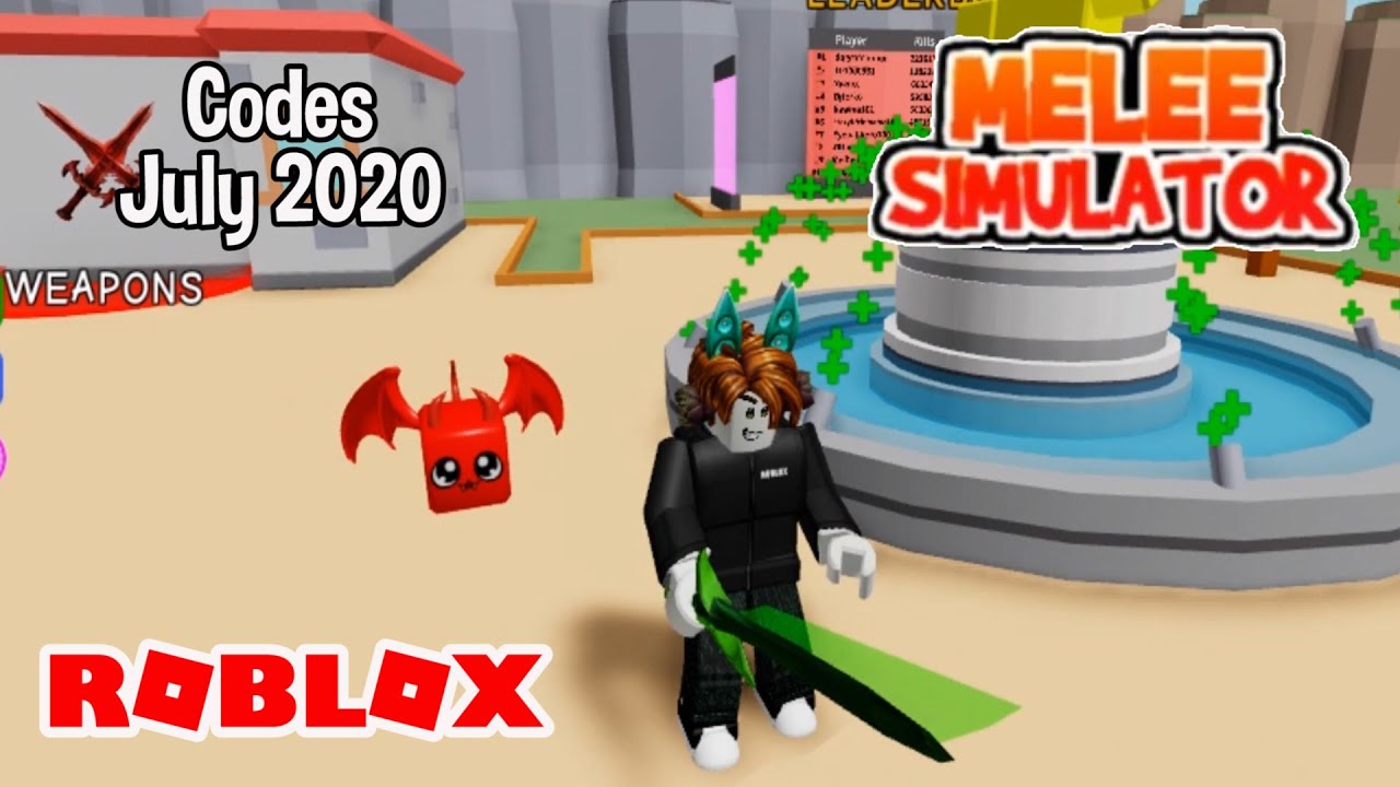 Roblox Melee Simulator New Working Codes July 2020 YouTube
