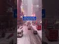 Fly Through Fern In Snowy NYC