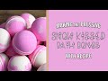 Making Snow Kissed Bath Bombs - Recipe Included | MO River Soap