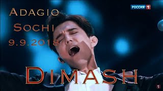 Dimash-- ( Димаш Құдайберген)-"Adagio"; 9.9.2018; New Wave Hall, Sochi--closing ceremonies