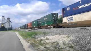 Nb Union Pacific 7400 At Mazon, Il