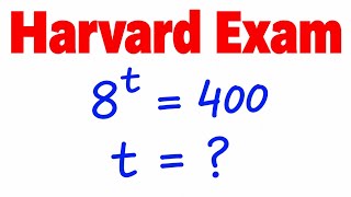 Solving a Harvard University Entrance Exam