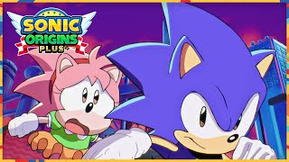 Sonic CD - Full Playthrough as Sonic (Sonic Origins Plus) 100% All Time Stones Emeralds
