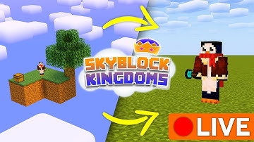 🔴 Turning Minecraft Skyblock Into a NORMAL World | !sbk