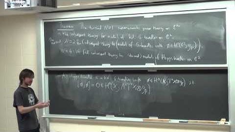 Kevin Costello: Supersymmetric gauge theory and derived geometry, Lecture 2