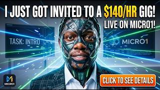 Details I Just Got Invited to a $140/Hr Job - Live on micro1 AI Facial Data Collection Contributor Review Update