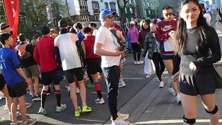 Just Before Sporting Life 10k Run Start Toronto 2026. #shamshermannbti