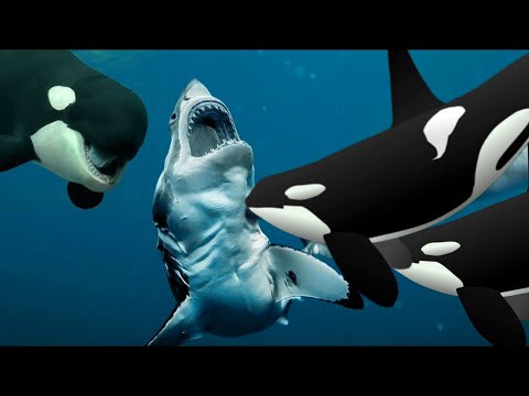 فيديو: هل تأكل دلافين أوكرا أسماك القرش؟