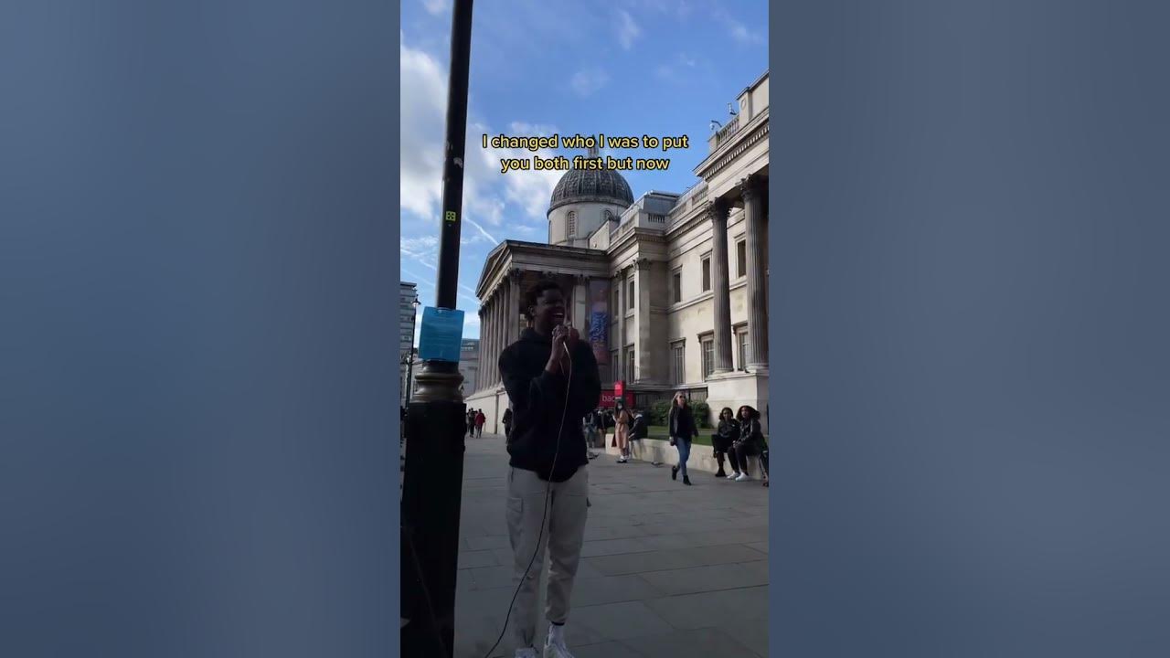 Victor Ray - Easy On Me (Adele Busking Cover) #shorts #adele #easyonme #victorray #busking
