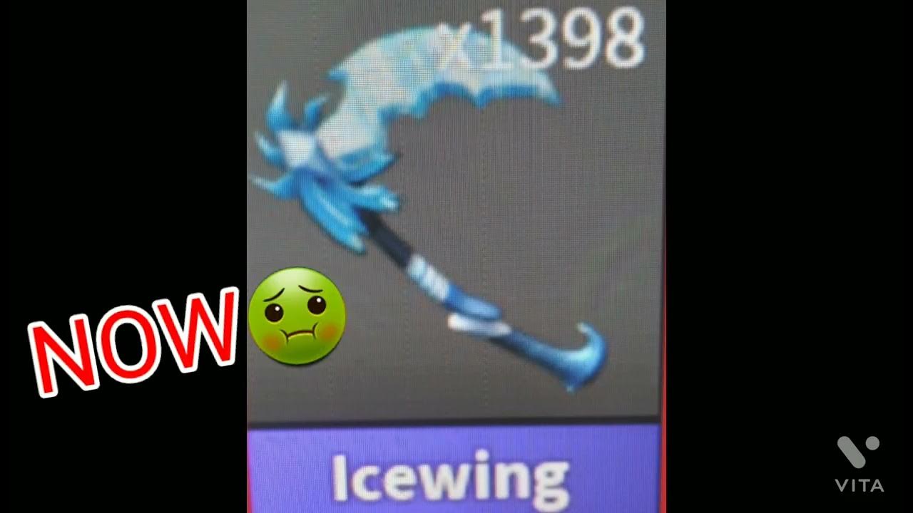 ( Icewing then Vs now ) mm2 🔪 YouTube