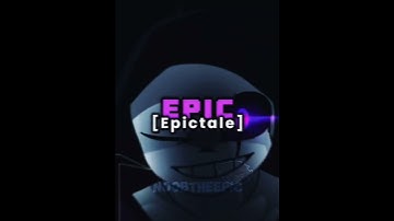 Epic!Sans VS Murder Time Trio [Remake] | NoobTheEpic