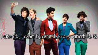 One Direction - One Thing (Karaoke Instrumental) + Lyrics