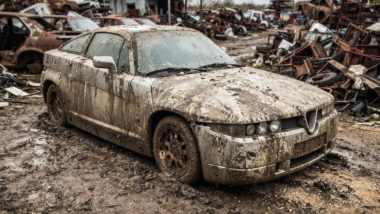 Restoration of a 1991 Alfa Romeo SZ | Abandoned Zagato Icon Fully