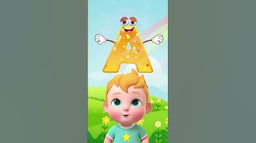 Abc For Kids | A For Apple | Nursery Rhymes & Kids Songs | NuNu Tv  #babysongs #kidssongs