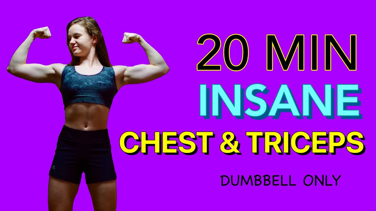 20 Min INSANE CHEST & TRICEPS Workout Do This To Get WIDE Chest & BIG