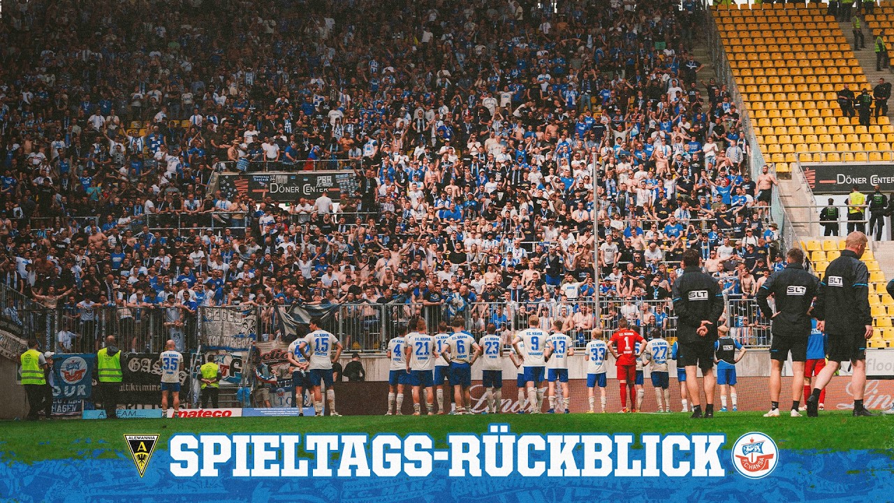 📼 Rückblick auf den 36. Spieltag: Alemannia Aachen vs. F.C. Hansa Rostock | 3. Liga ⚽ #fch