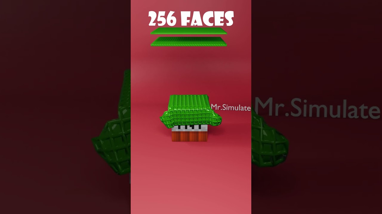 green cloth simulation on minecraft tnt