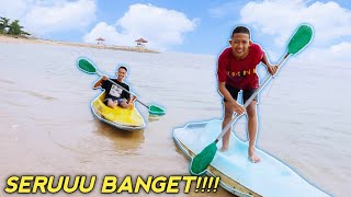 ARIK VS SAPUTRA NYOBAIN MAIN KANO DIPANTAI😱, TERNYATA SESERU INI ! | Mikael Family