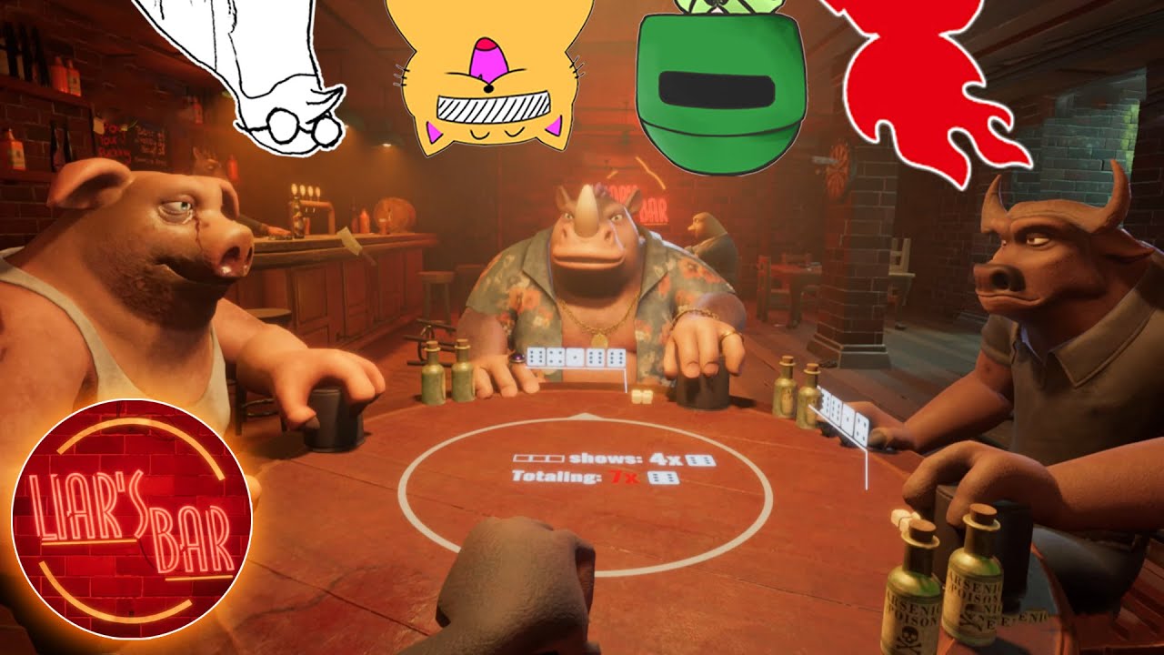 嘘つきには毒を盛れ【Liar's Bar】