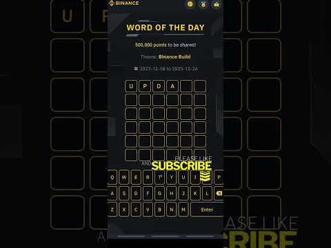 'Binance WODL Puzzle: