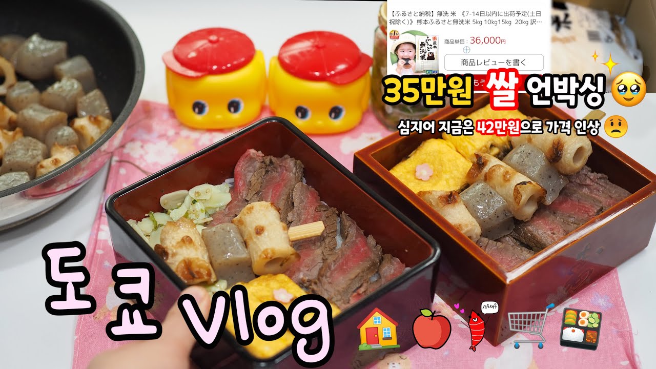 간식☕도시락🍱집밥🍚여러 언어 남발🙏아무말 대잔치 음주쿡방🥂36000엔(35만원)쌀🎁#무인양품 #교무수퍼 #칼디 #편의점 #마트장보기 #사사즈카 가성비 #맛집 #도쿄일상 브이로그✨